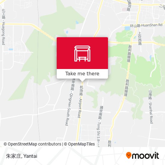 朱家庄 map