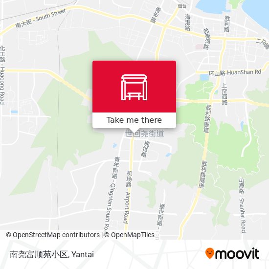 南尧富顺苑小区 map