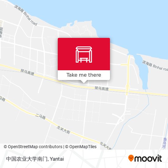 中国农业大学南门 map