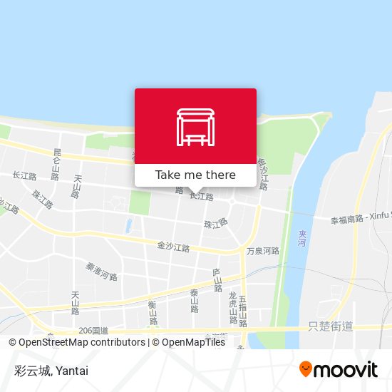 彩云城 map