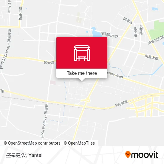 盛泉建设 map