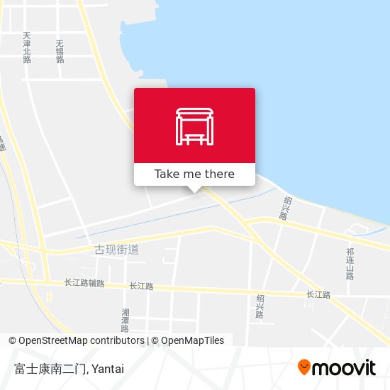 富士康南二门 map