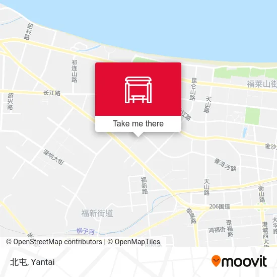 北屯 map