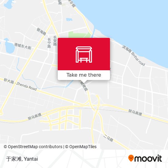 于家滩 map