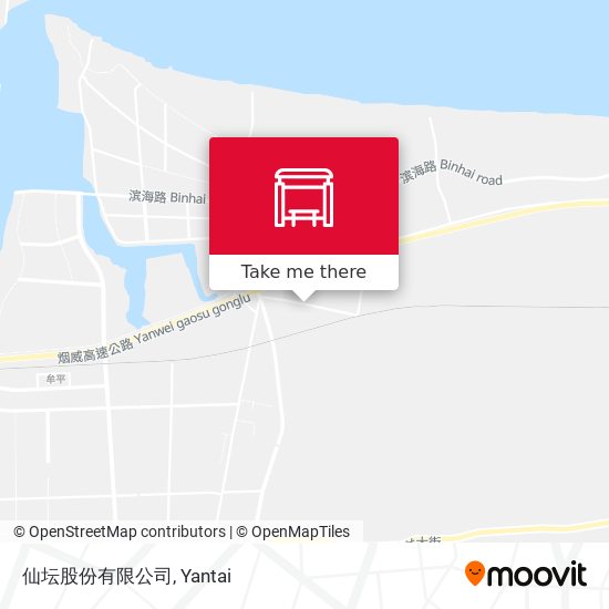 仙坛股份有限公司 map