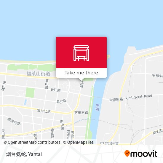 烟台氨纶 map