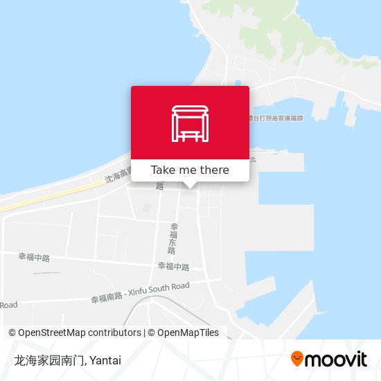 龙海家园南门 map