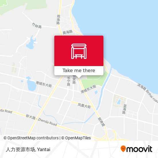人力资源市场 map