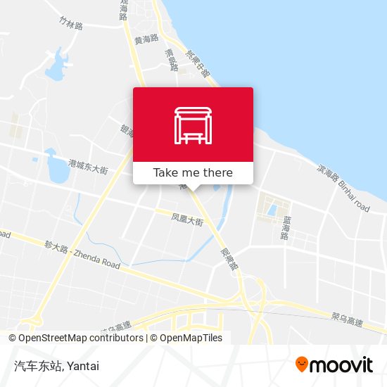 汽车东站 map