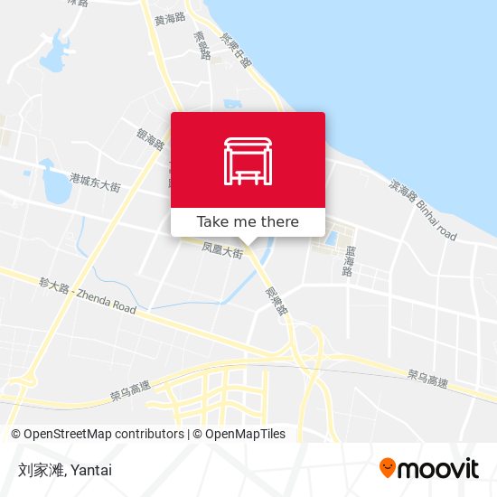 刘家滩 map