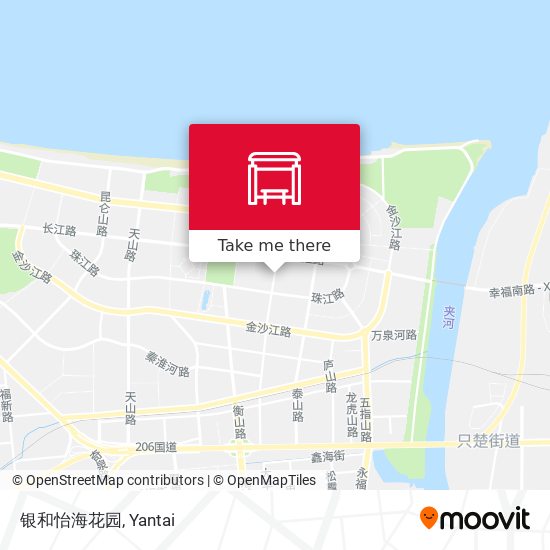 银和怡海花园 map