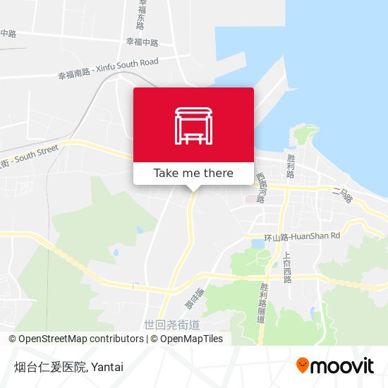 烟台仁爰医院 map