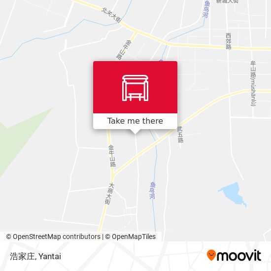 浩家庄 map