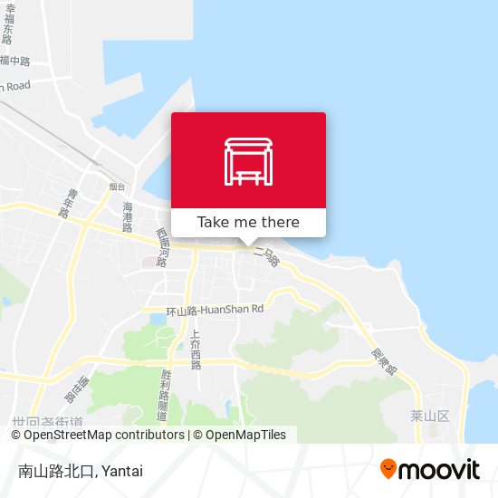 南山路北口 map
