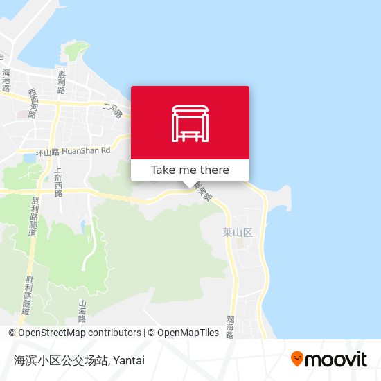 海滨小区公交场站 map