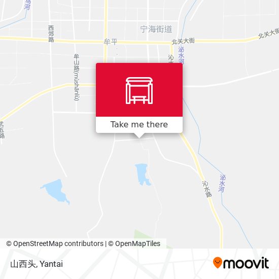 山西头 map