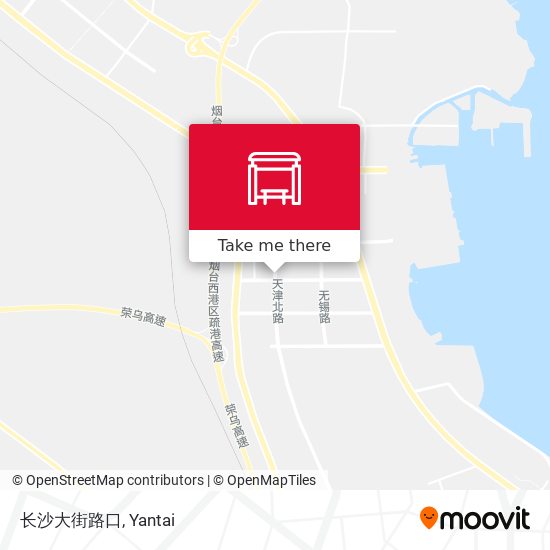 长沙大街路口 map