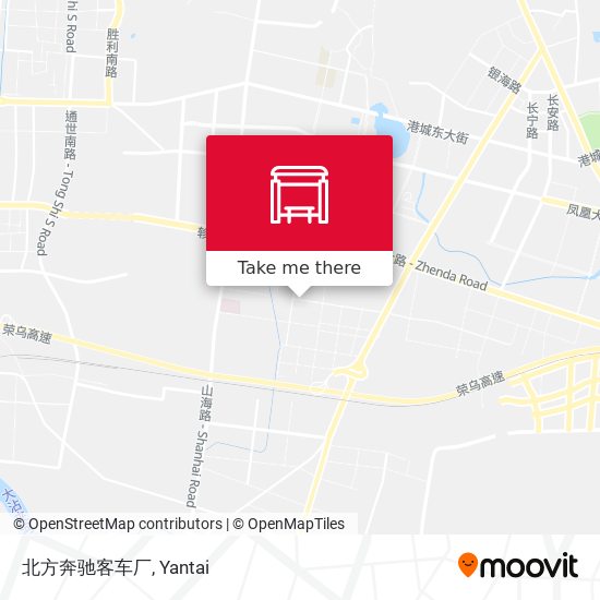 北方奔驰客车厂 map