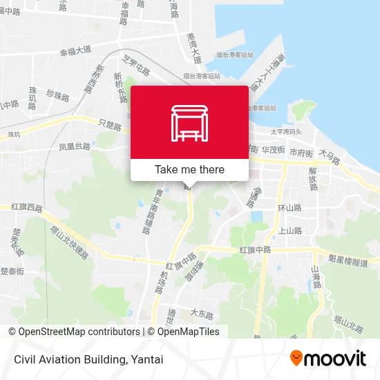 Civil Aviation Building map
