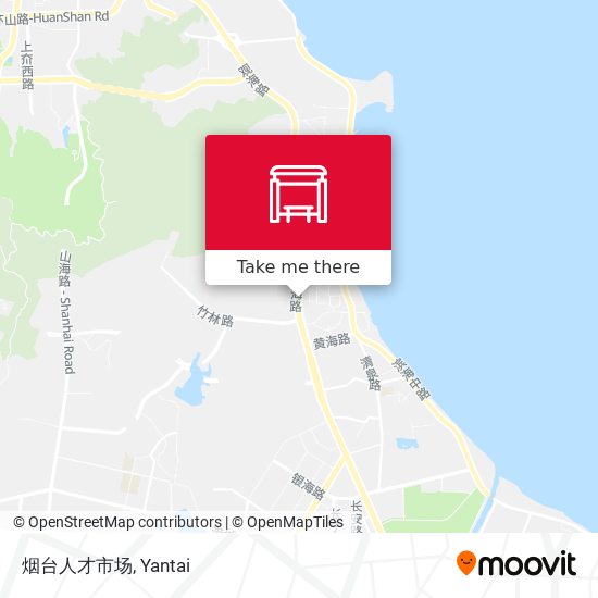 烟台人才市场 map