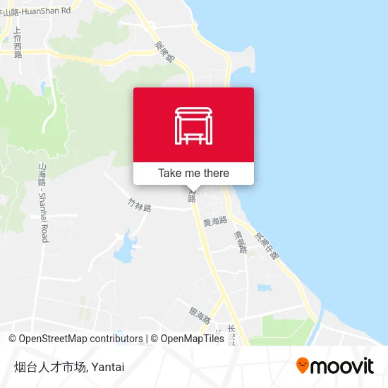 烟台人才市场 map