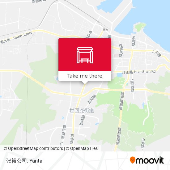 张裕公司 map