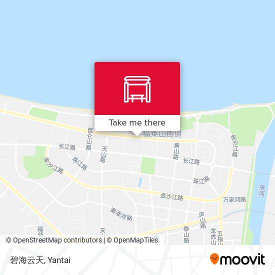 碧海云天 map