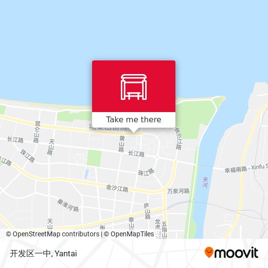 开发区一中 map