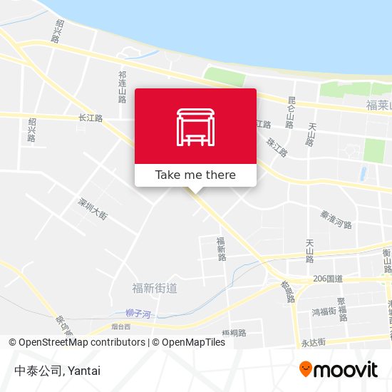 中泰公司 map