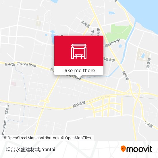 烟台永盛建材城 map
