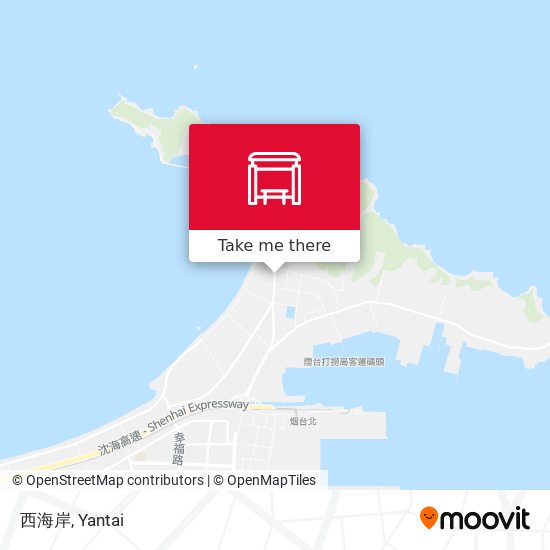 西海岸 map