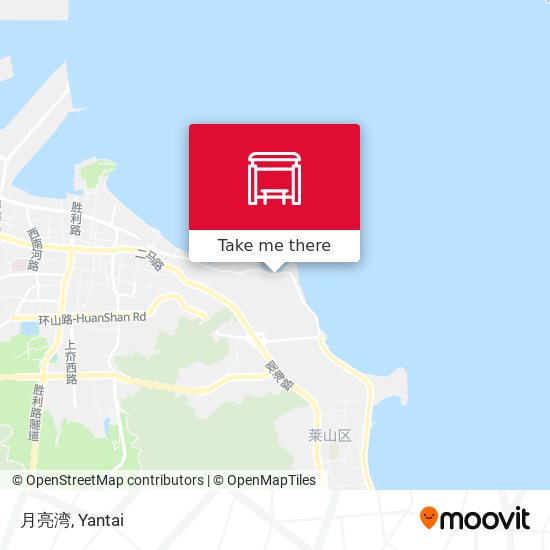 月亮湾 map