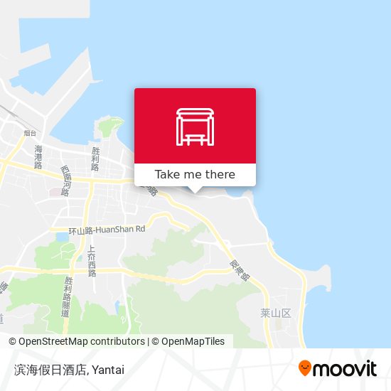 滨海假日酒店 map