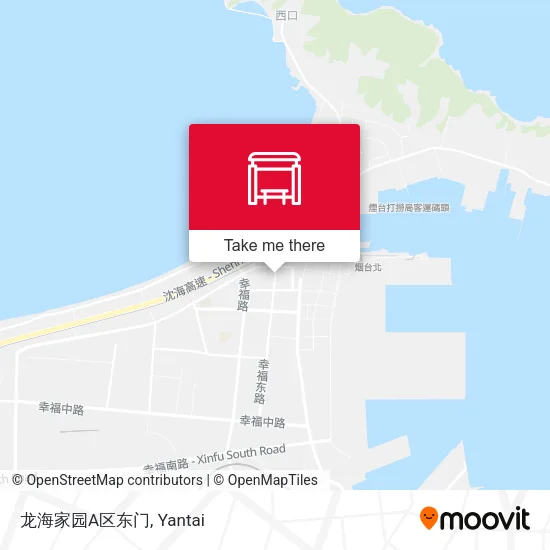 龙海家园A区东门 map