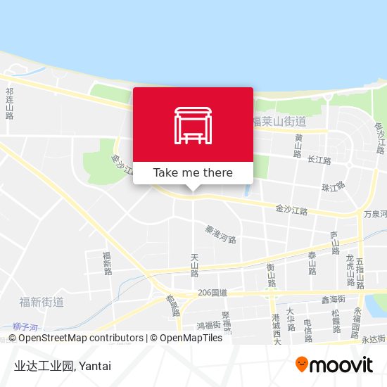 业达工业园 map