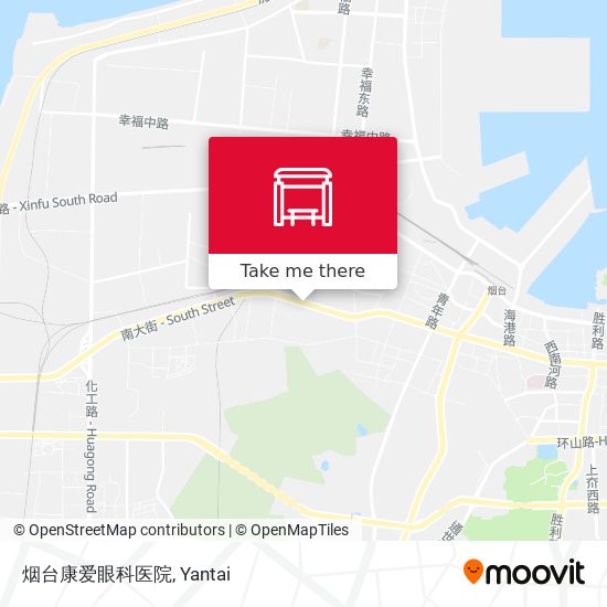 烟台康爱眼科医院 map