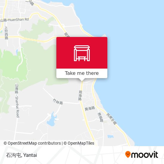 石沟屯 map