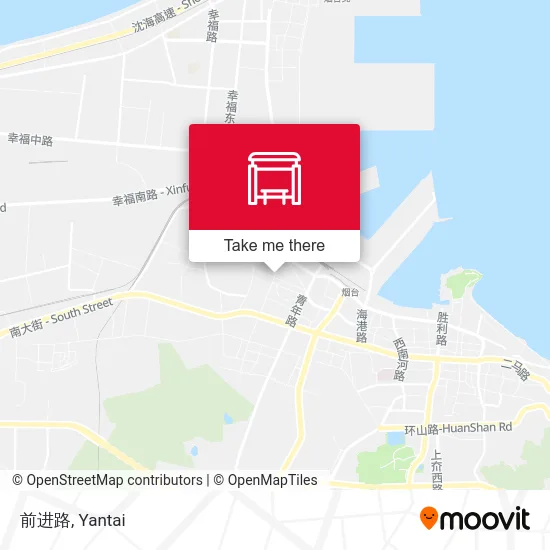 前进路 map