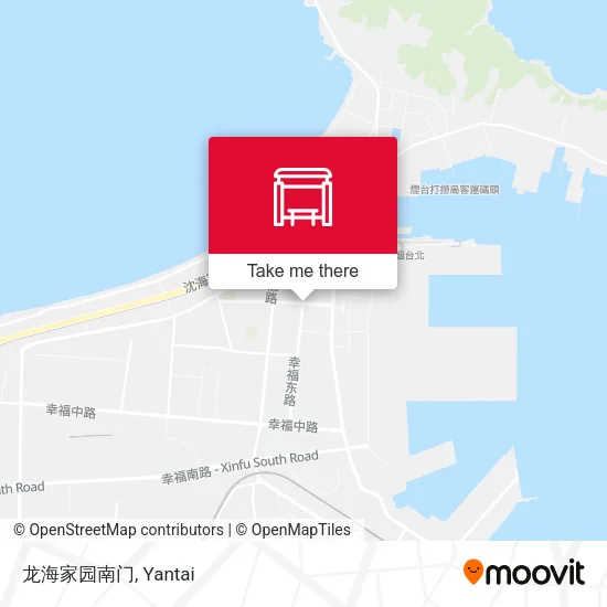 龙海家园南门 map
