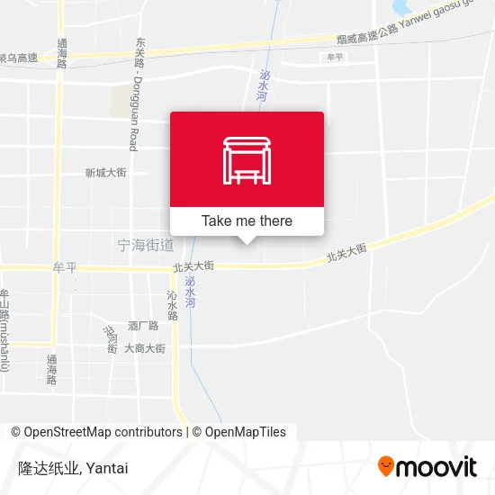 隆达纸业 map