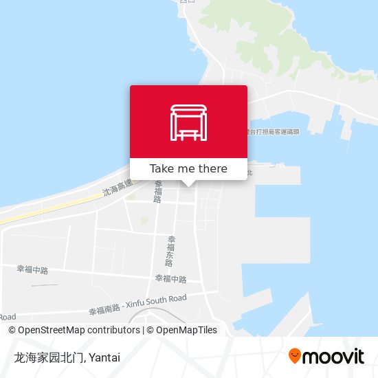 龙海家园北门 map