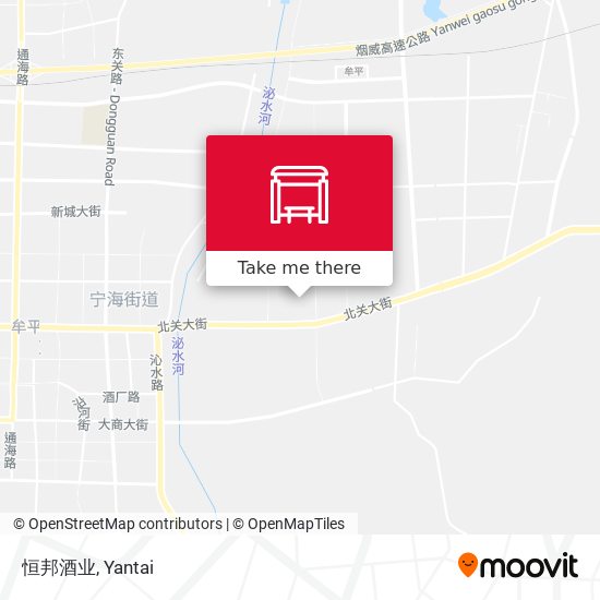恒邦酒业 map