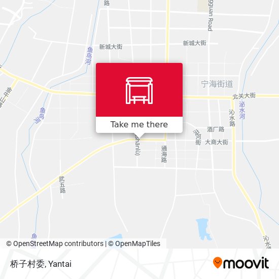 桥子村委 map
