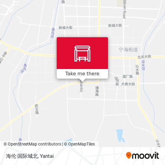 海伦·国际城北 map