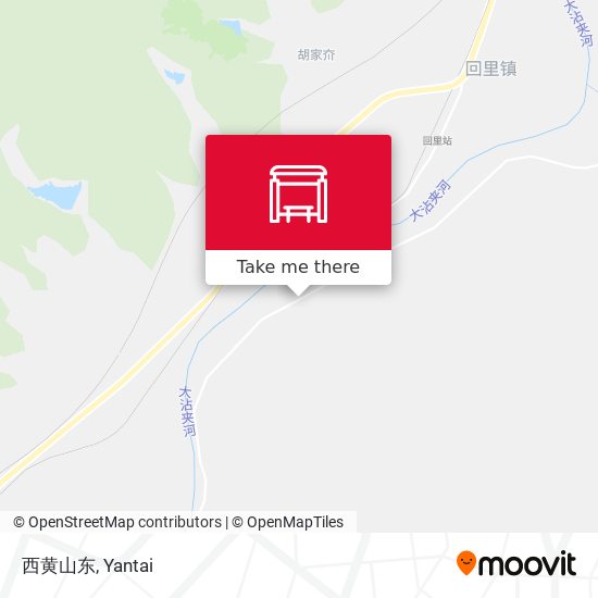 西黄山东 map