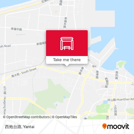西炮台路 map