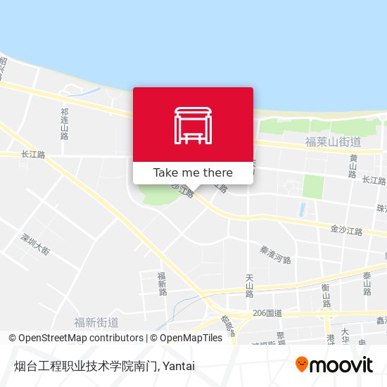 烟台工程职业技术学院南门 map