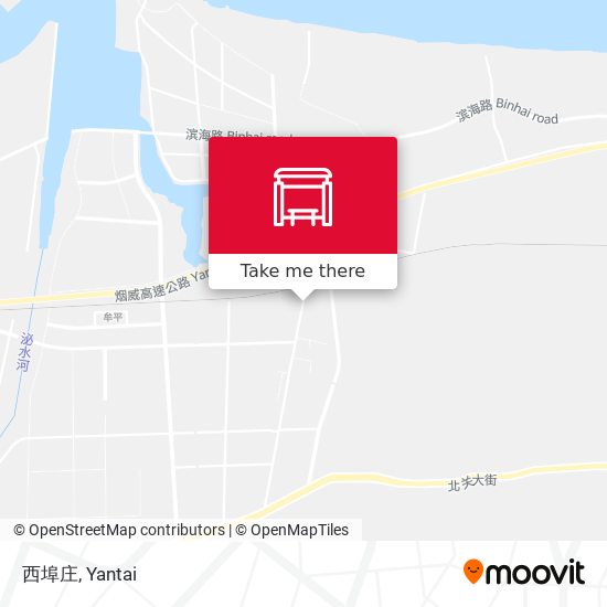 西埠庄 map