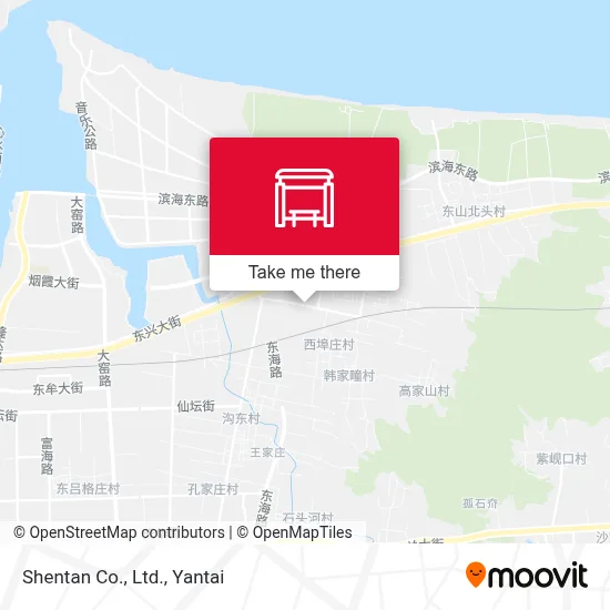 Shentan Co., Ltd. map