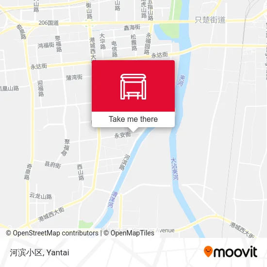 河滨小区 map